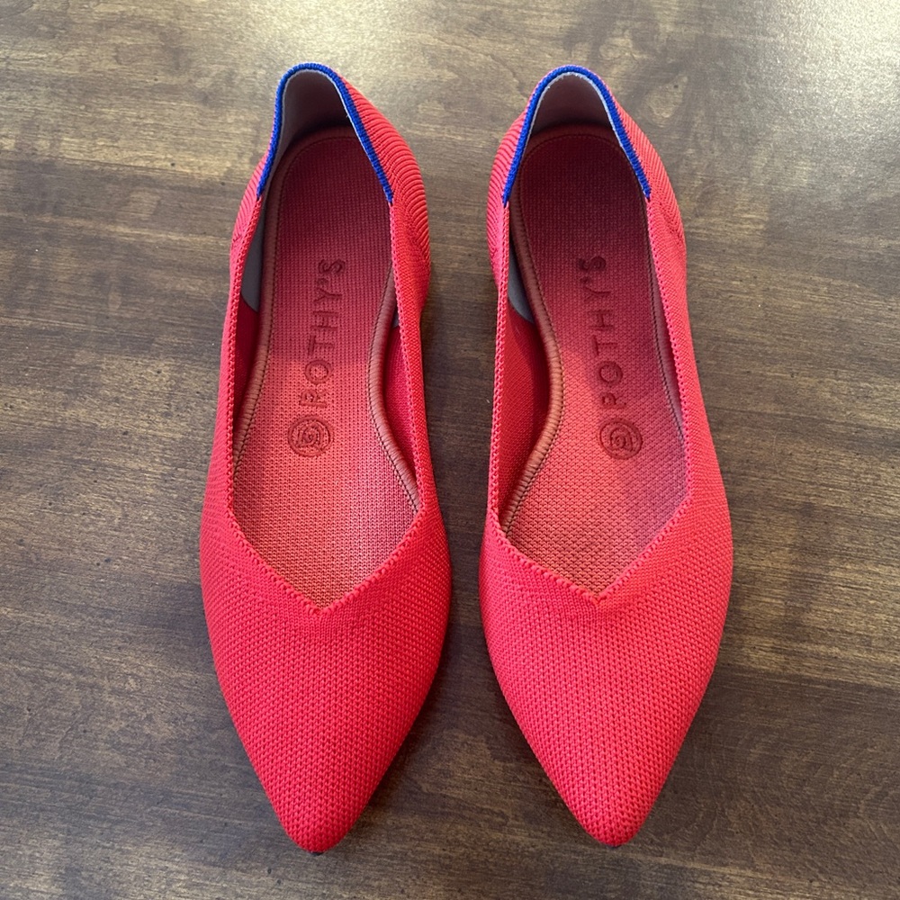 Retired Persimmon The Point Rothy’s Size 8 - image 2